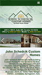 Mobile Screenshot of johnschedcikhomes.com